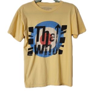 Live Nation "The Who" T-shirt Size Small Yellow